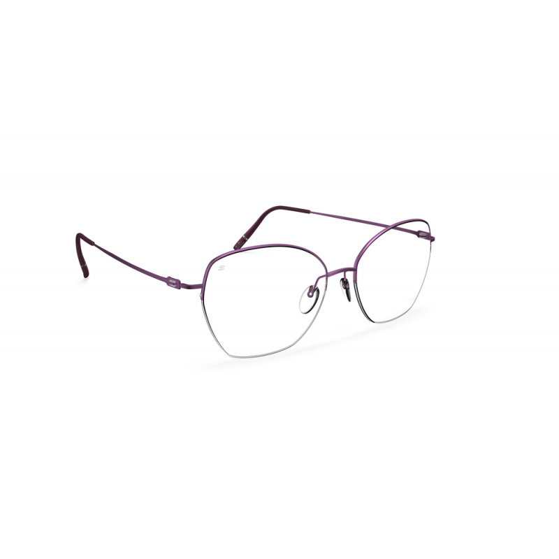 Eyeglasses Silhouette Nylor Refined 4574 4040 Electric Fuchsia 53mm