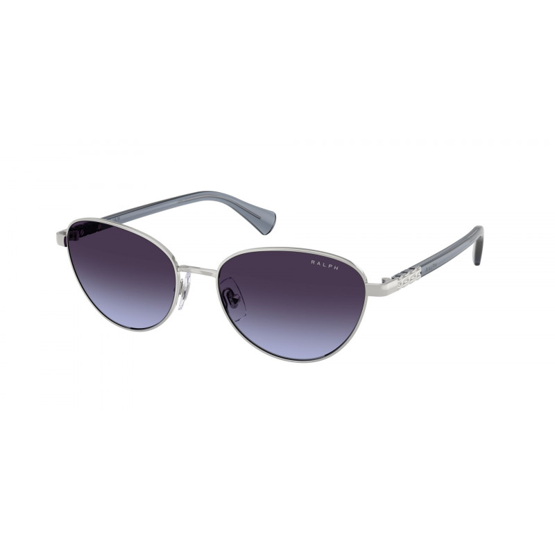 Sunglasses Ralph RA 4150 90014Q Silver / Gradient Blu Polyamide Standard 55mm