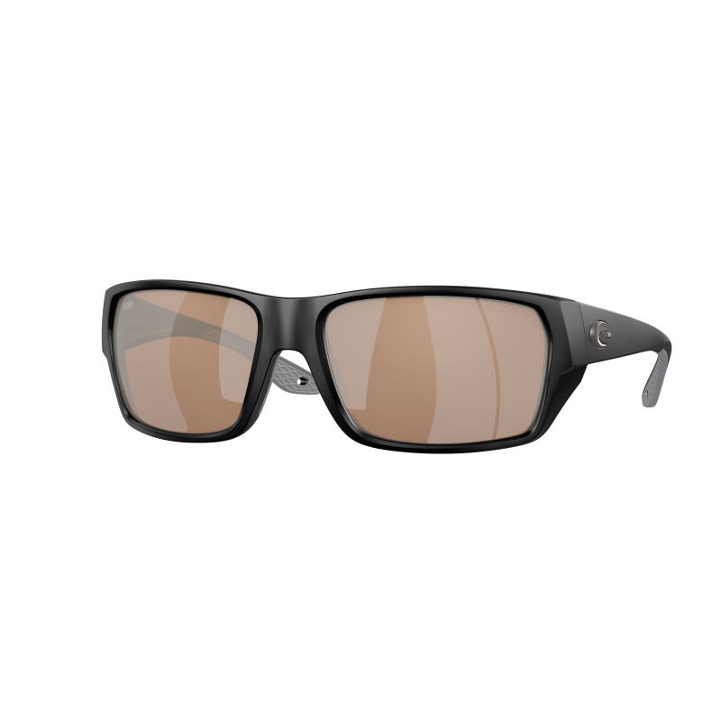 Sunglasses Costa Del Mar 06 S 9113 911304 Tailfin Matte Black Copper Sil 60mm