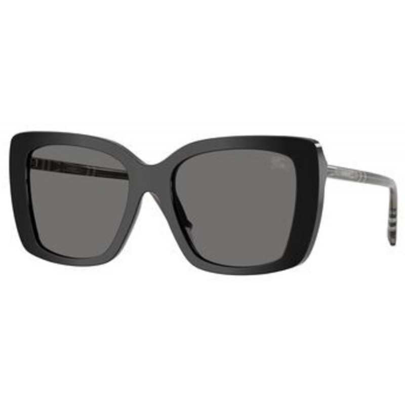 Sunglasses Burberry BE 4456 416581 Black / Dark Grey Polar Cr39 Polarized 54mm