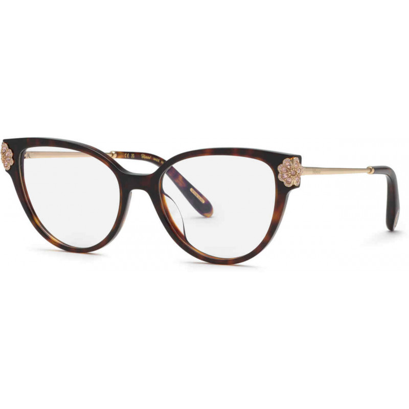 Sunglasses Chopard VCH 381 S 0909 Shiny Classic Havana