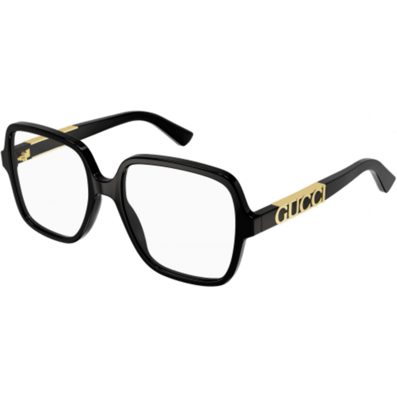 Eyeglasses Gucci GG 1193 O- 001 Black / Transparent 56mm