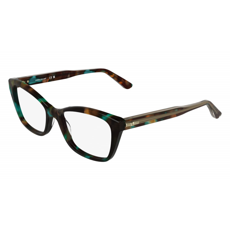 Eyeglasses LONGCHAMP LO 2799 309 Green Havana 53mm
