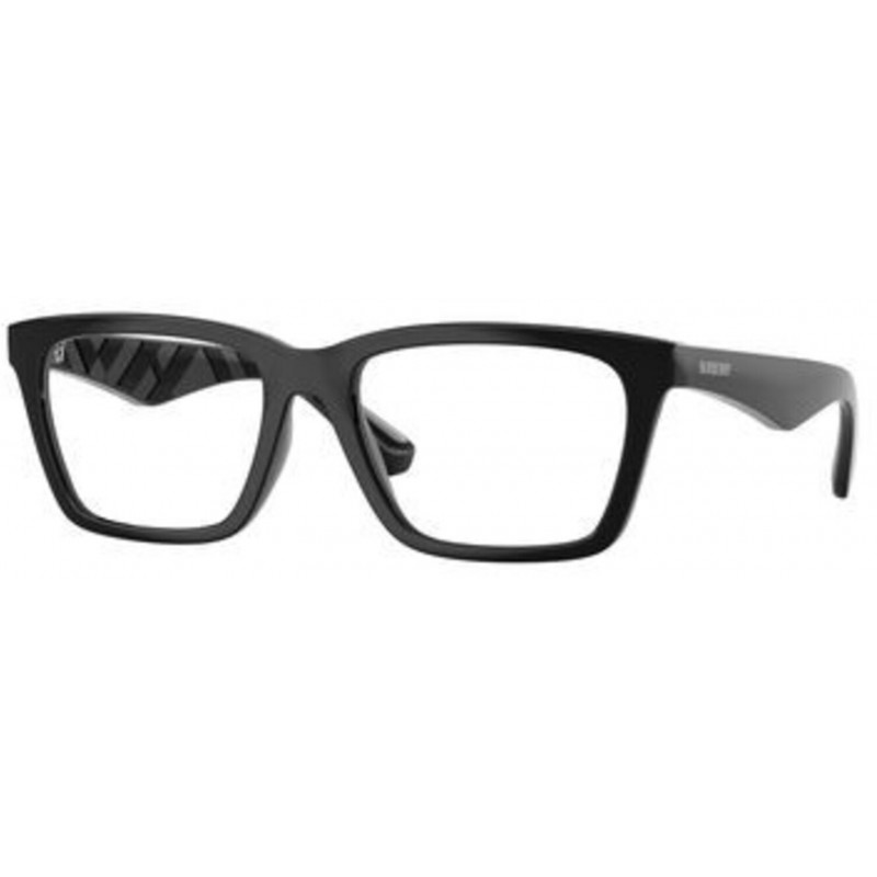 Eyeglasses Burberry BE 2446 U 3001 Black Demo Lens 53mm