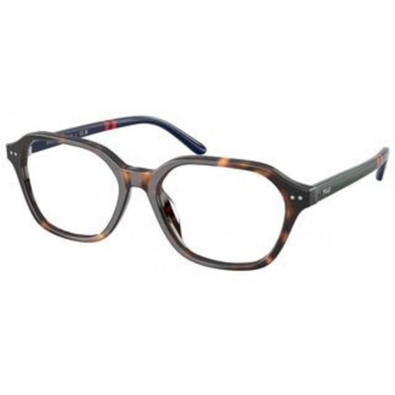 Eyeglasses Polo PH 2295 U 5003 Shiny Dark Havana/Demo Lens 55mm