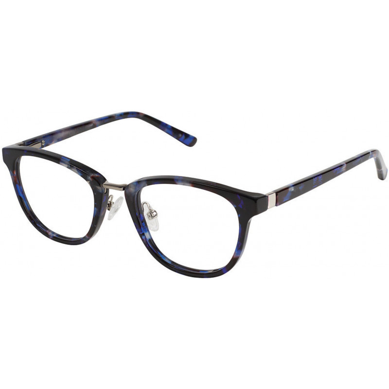 Eyeglasses Nicole Miller NMP 803 C03 Navy Tortoise 47mm
