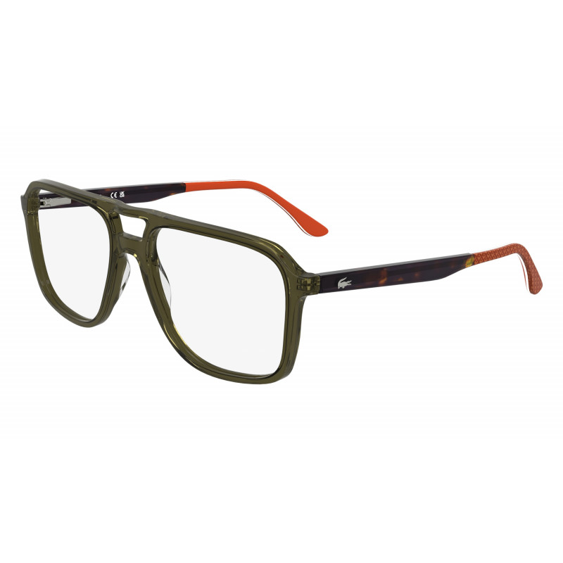 Eyeglasses LACOSTE L 2991 275 Transparent Khaki  Brown 58mm