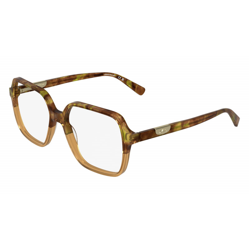 Eyeglasses LONGCHAMP LO 2810 274 Marble Caramel/Transparent Car 54mm