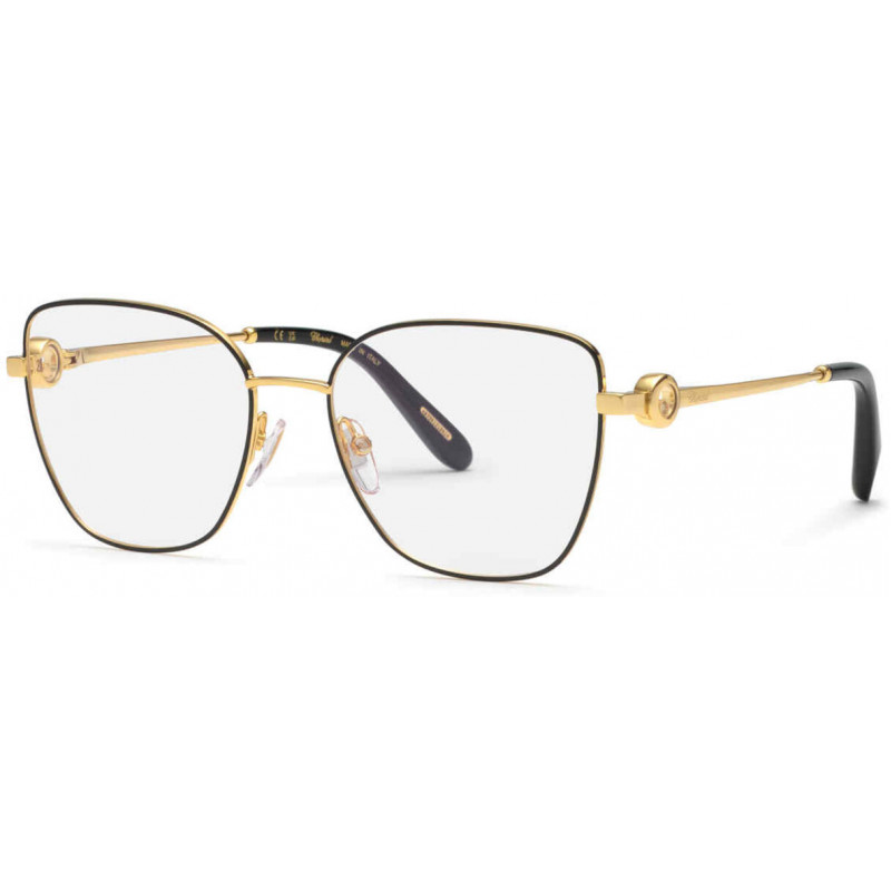 Sunglasses Chopard VCHL 59 S 0451 Shiny Yellow Gold+black