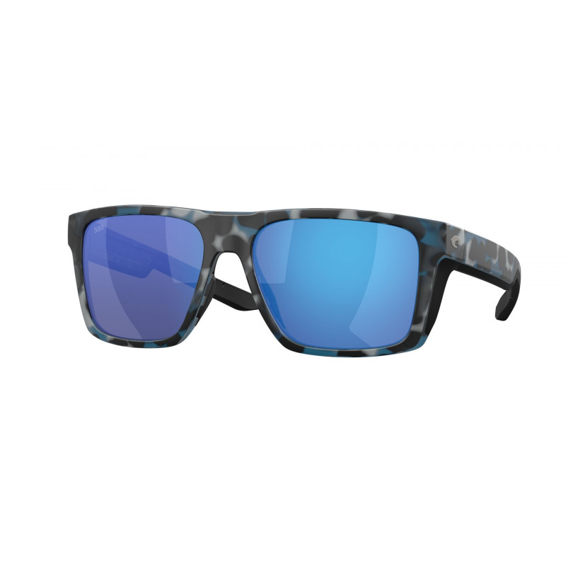 Sunglasses Costa Del Mar 6 S 9104 910418 Deep Water Camo / Blue Mirror 580g Crystal Polarized 57mm