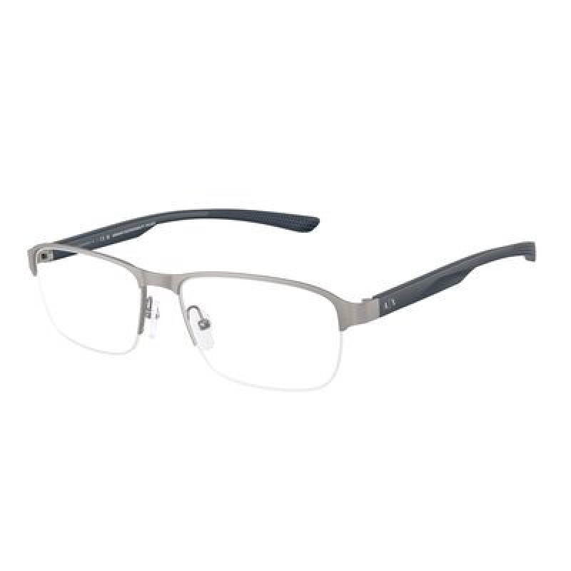 Eyeglasses Armani Exchange AX 1061 6084 Matte Gunmetal Demo Lens 57mm