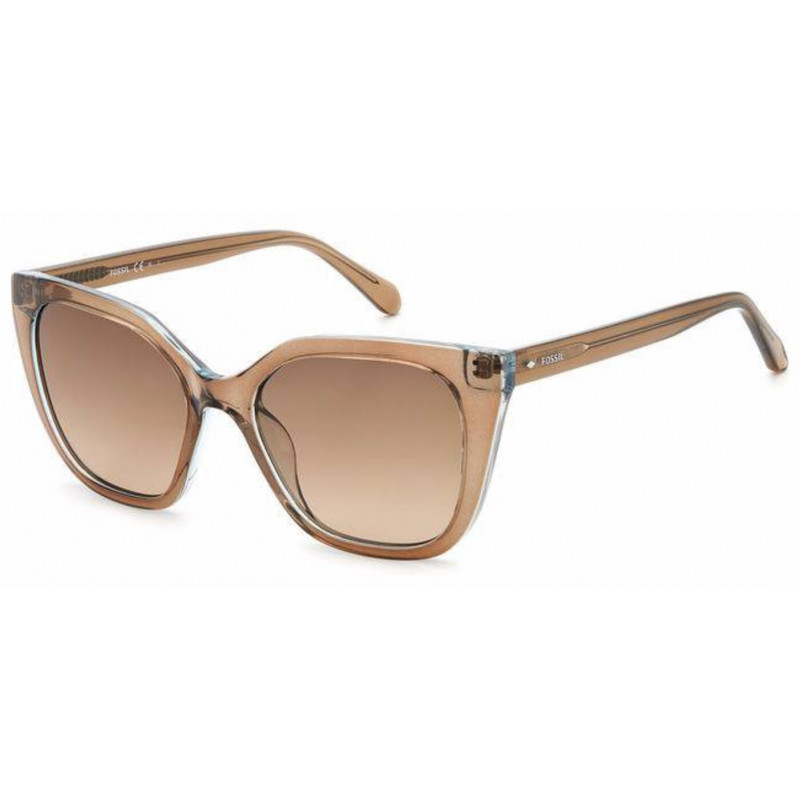 Sunglasses Fossil FOS 3138 /G/S 09QHA Ha Brown Shaded 54mm
