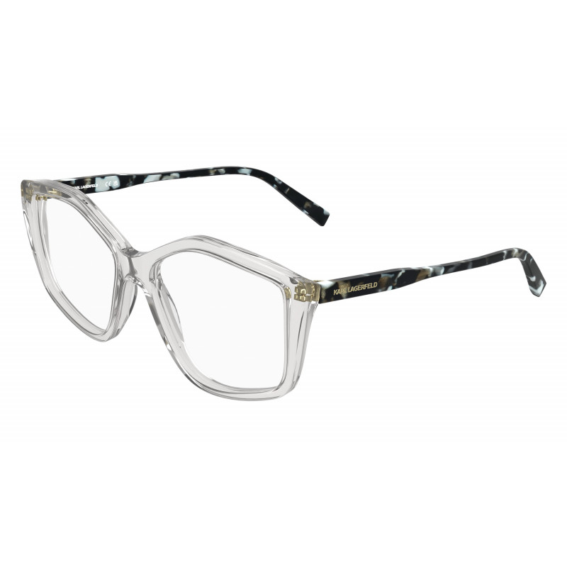 Eyeglasses KARL LAGERFELD KL 6256 033 Grey/Marble Black 55mm
