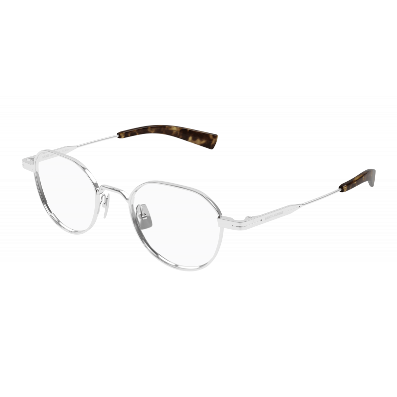 Eyeglasses Saint Laurent SL 730 - 002 Silver / Transparent 47mm
