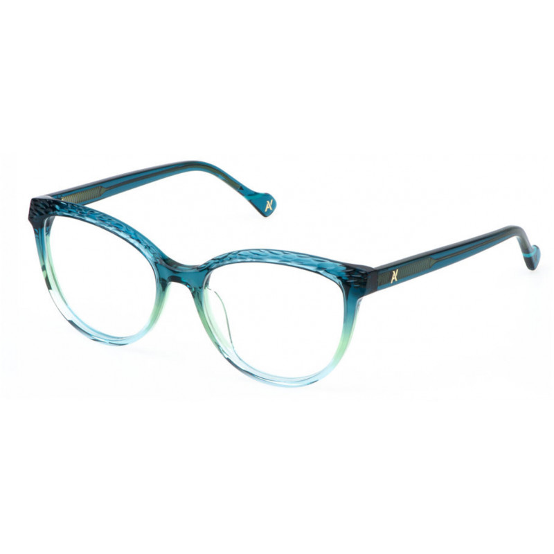 Sunglasses Yalea VYA 170 0c44 Green Grad Azure