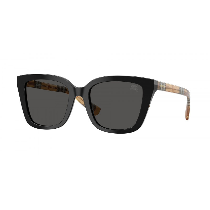 Sunglasses Burberry BE 4487 416187 Black / Dark Grey Polyamide Standard 52mm