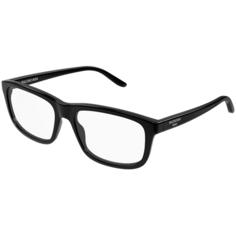 Eyeglasses Balenciaga BB 0438 O- 001 Black / Transparent 57mm