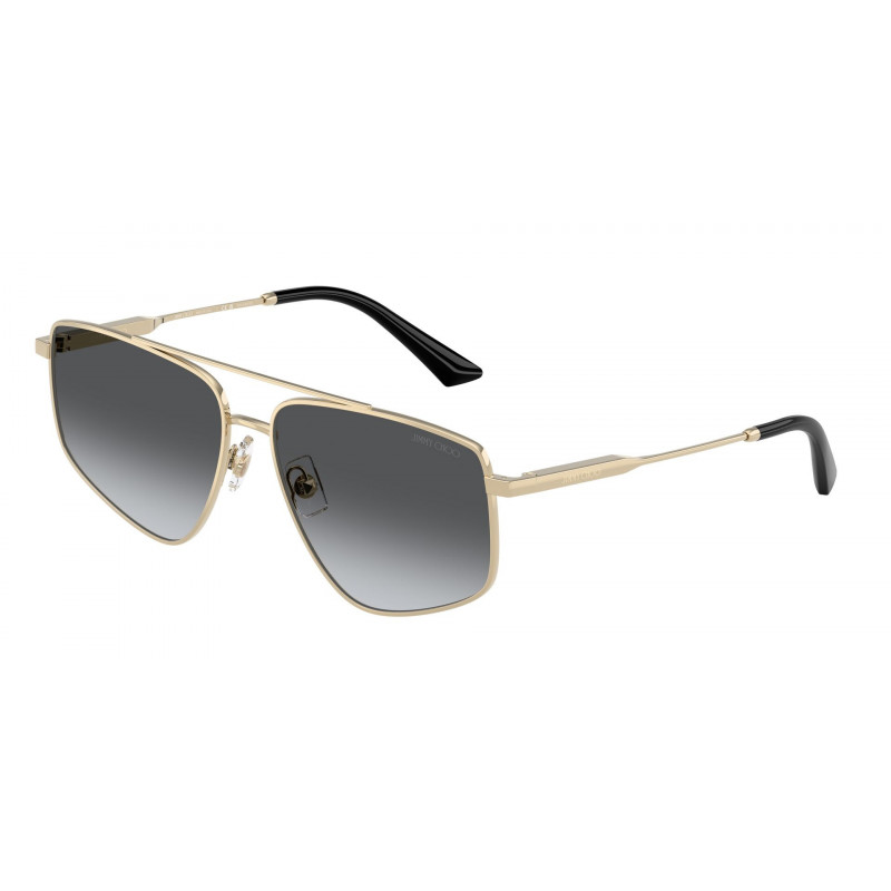 Sunglasses Jimmy Choo JC 4011 3006T3 Pale Gold / Gradient Grey Polar Cr39 Polarized