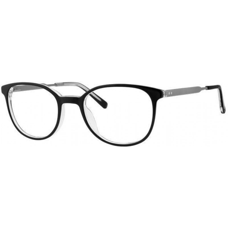 Eyeglasses Adensco AD 122 7C5 Black Crystal 49mm