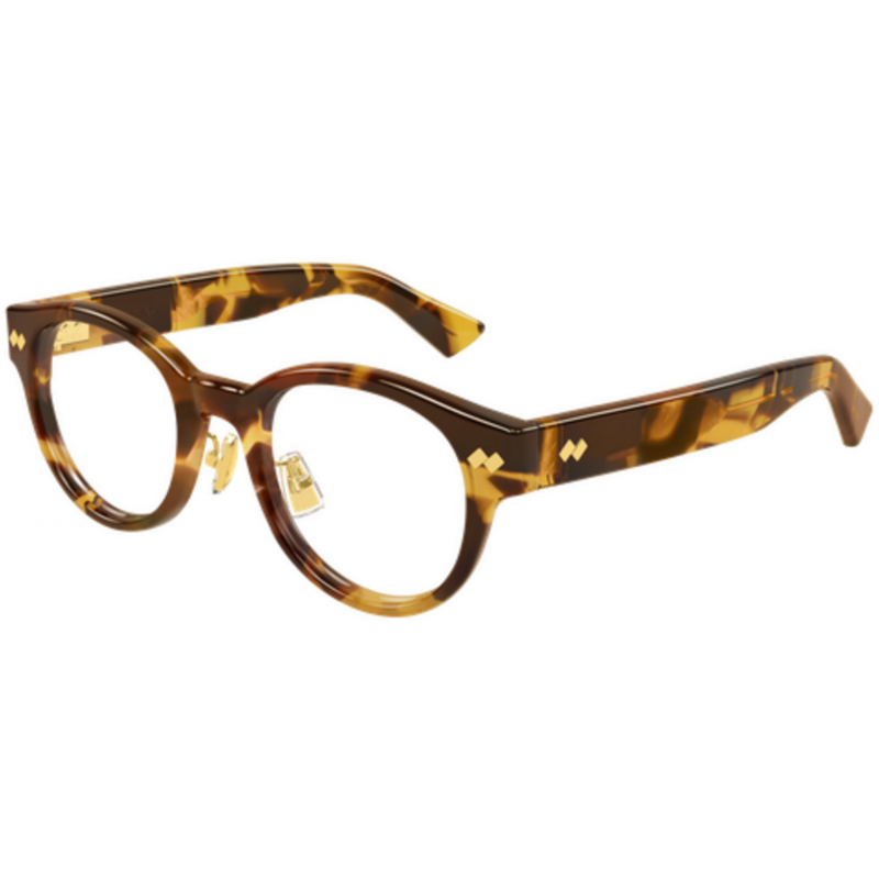 Eyeglasses Bottega Veneta BV 1405 OA- 002 Havana / Transparent 50mm