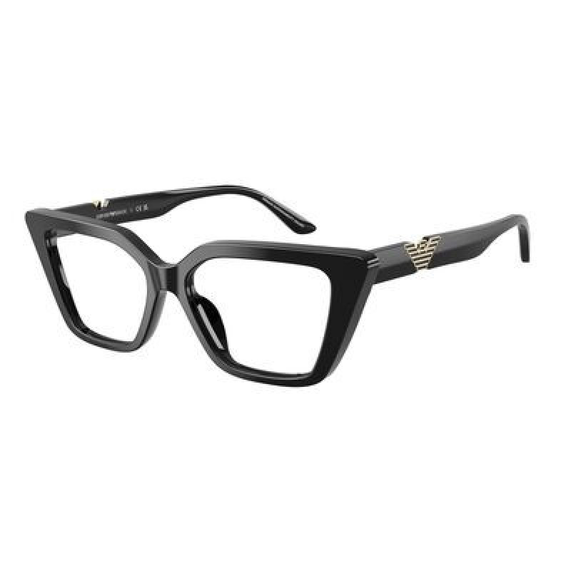 Eyeglasses Emporio Armani EA 3273 U 5017 Shiny Black Demo Lens 52mm