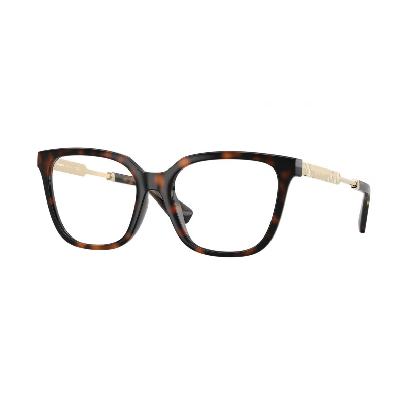 Eyeglasses Burberry BE 2441 U 3002 Dark Havana Demo Lens 53mm