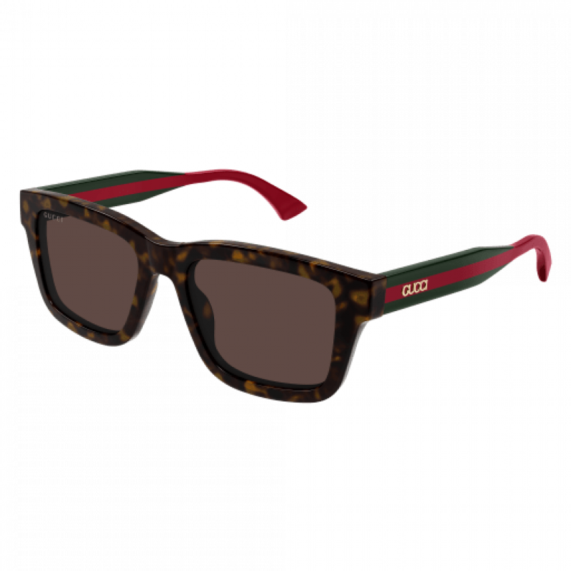 Sunglasses Gucci GG 1869 S- 002 Havana / Brown Green 53mm