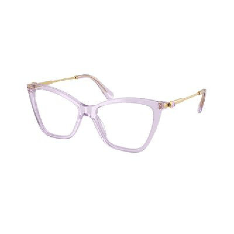 Eyeglasses Swarovski SK 2051 1079 Transparent Lilac Demo Lens 53mm