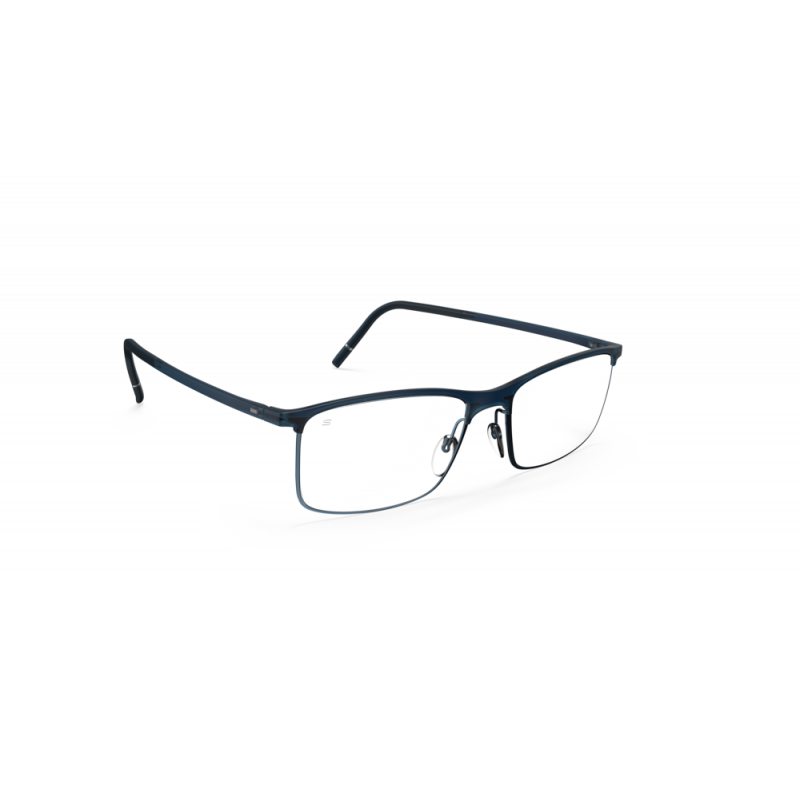 Eyeglasses Silhouette Balanced Fusion 2988 4540 Clean / Blue 52mm