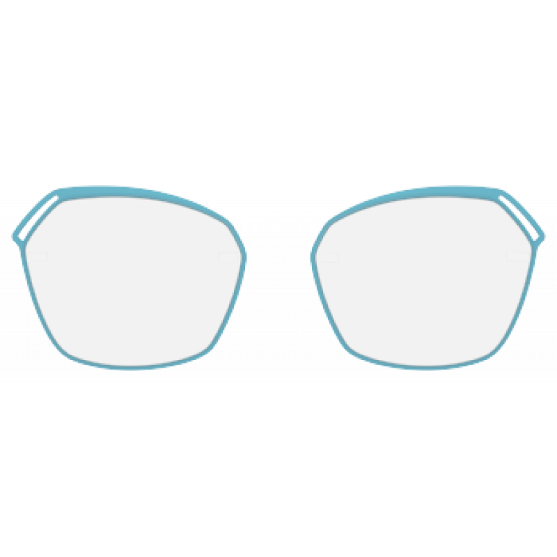 Eyeglasses Silhouette Accent Ring JI - 55  5097 5110 Teal 53mm