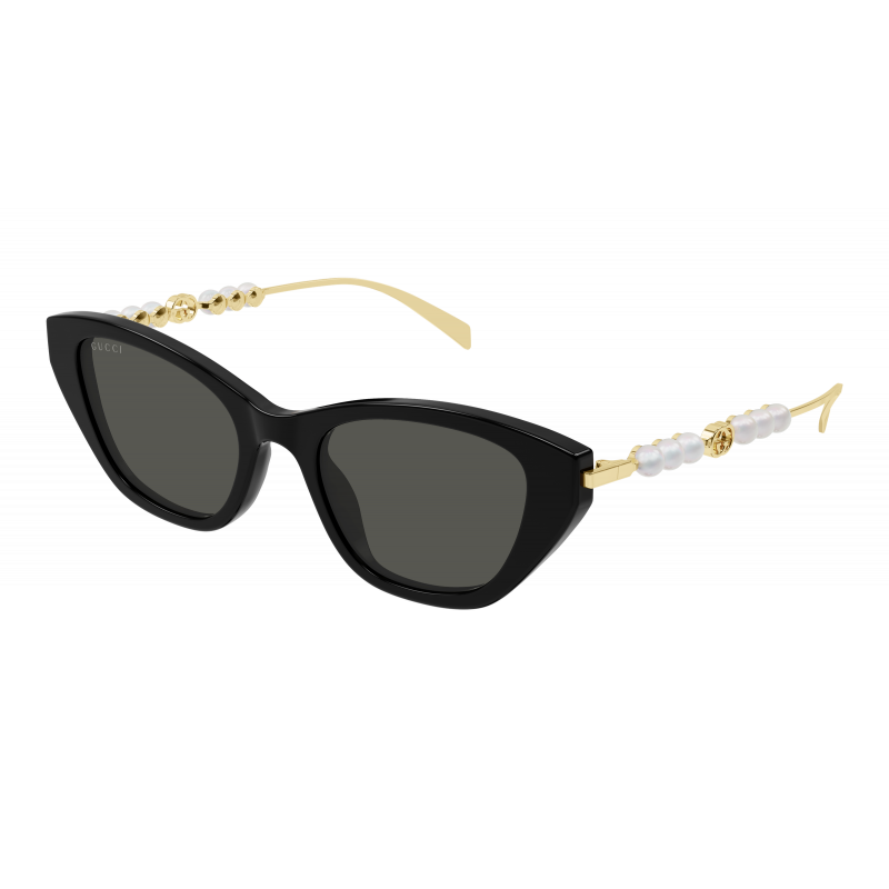 Sunglasses Gucci GG 1968 S- 001 Black / Grey Gold 50mm