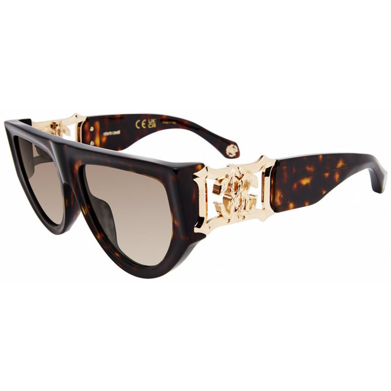 Sunglasses Roberto Cavalli SRC 063 0743 Brown-yellow Havana -