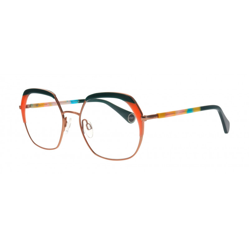 Eyeglasses WOOW TRES CHIC 1 0294 Green / Nosepads 50mm