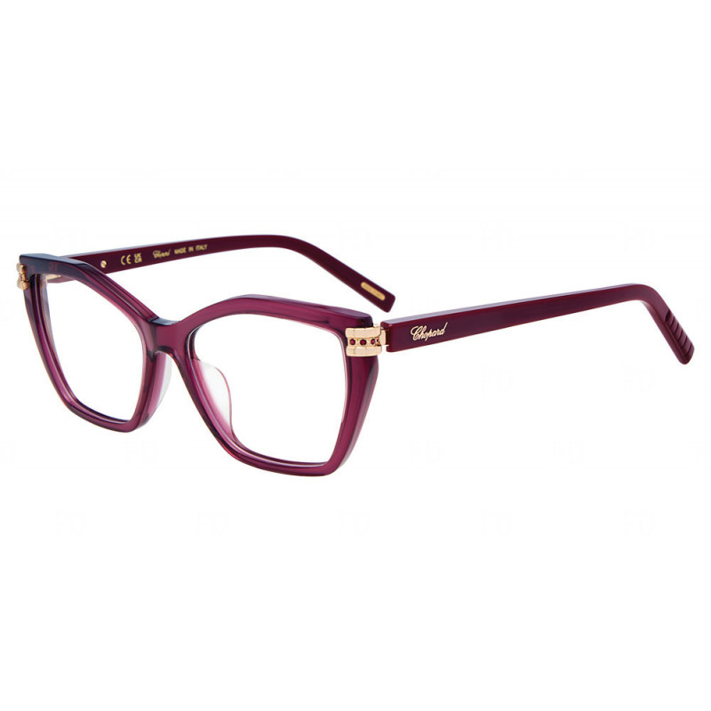 Sunglasses Chopard VCH 445 S 0w48 Transp.plum 55mm