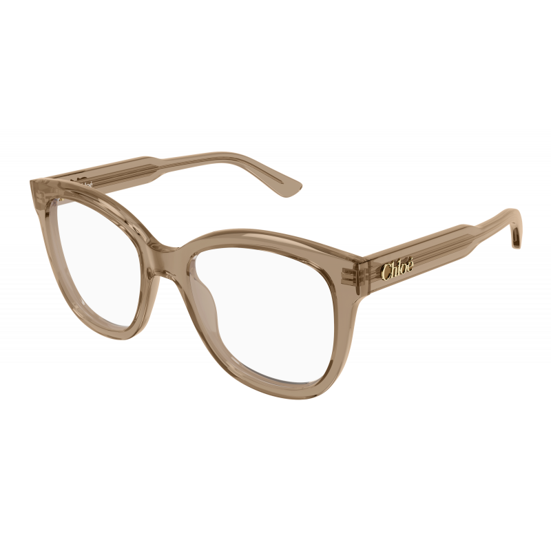 Eyeglasses Chloé CH 0378 O- 005 Brown / Transparent 54mm