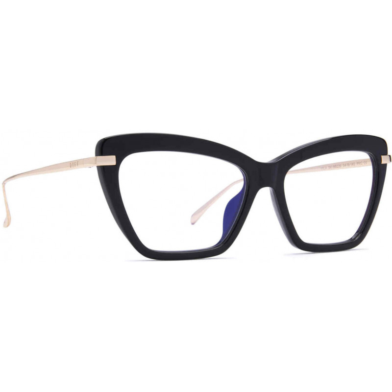 Sunglasses Diff VDFMILA 0bla Black B/L