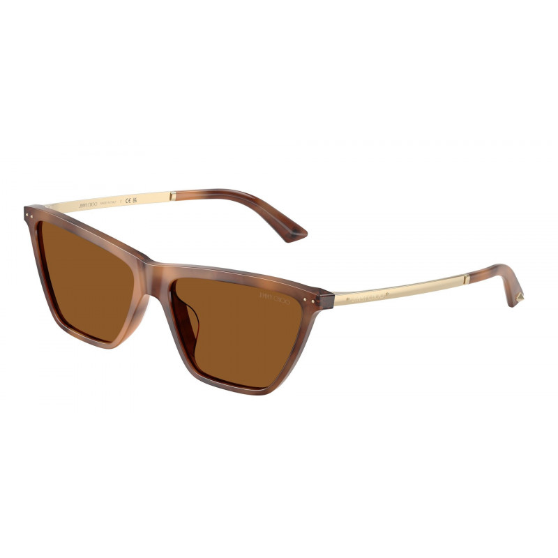 Sunglasses Jimmy Choo JC 5059 U 509673 Tan Havana / Dark Brown Polyamide Standard 56mm