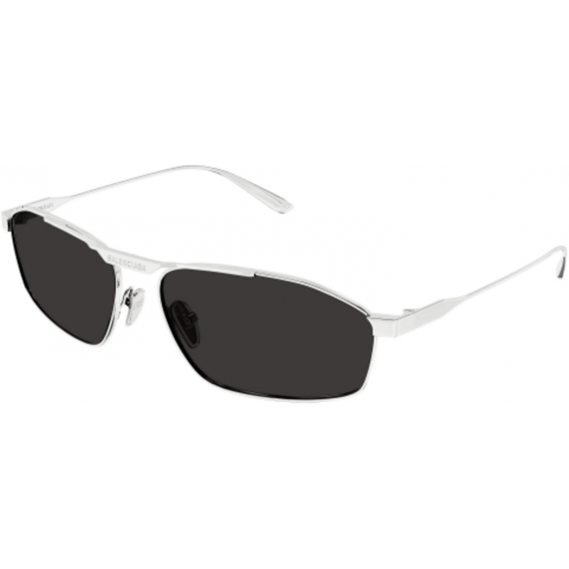 Sunglasses Balenciaga BB 0416 S- 002 Silver / Grey 63mm