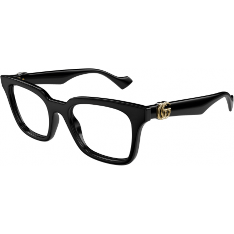 Eyeglasses Gucci GG 1728 O- 001 Black / Transparent 51mm