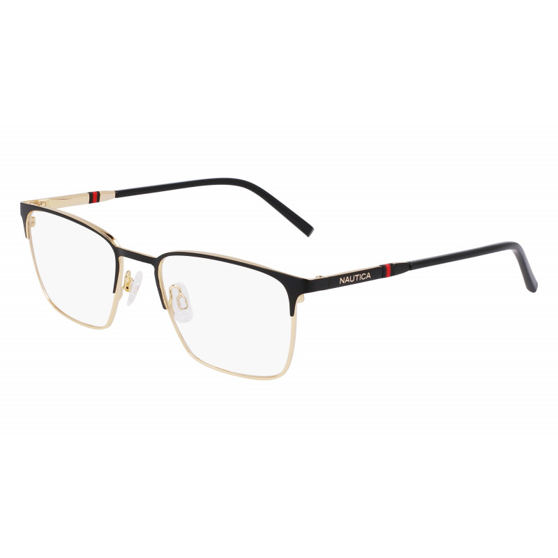 Eyeglasses NAUTICA N 7336 002 Black / Gold 52mm