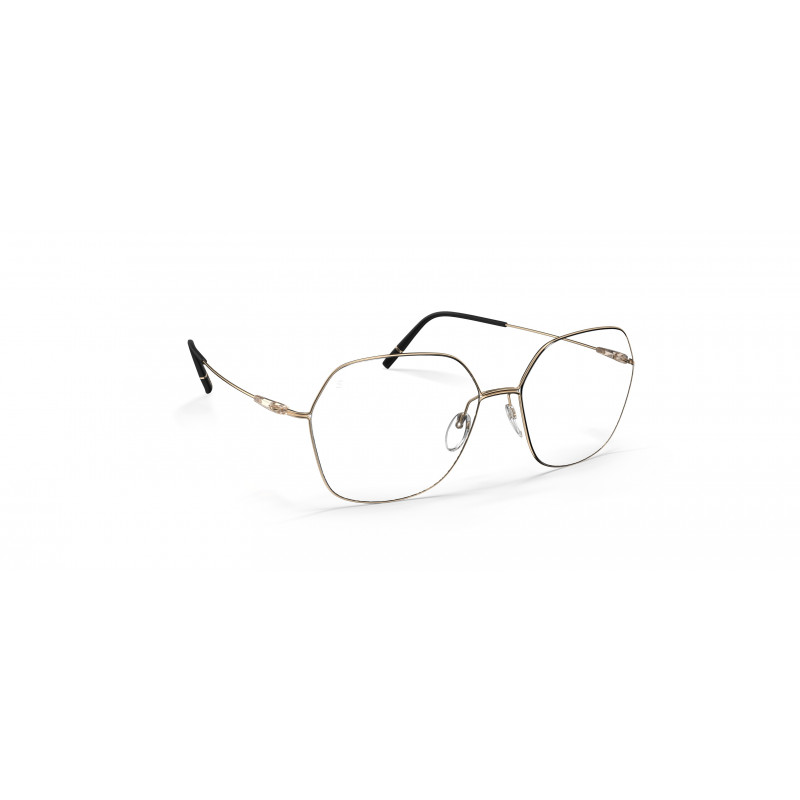 Eyeglasses Silhouette Dynamics Colorwave 4549 7530 Classic Gold 53mm