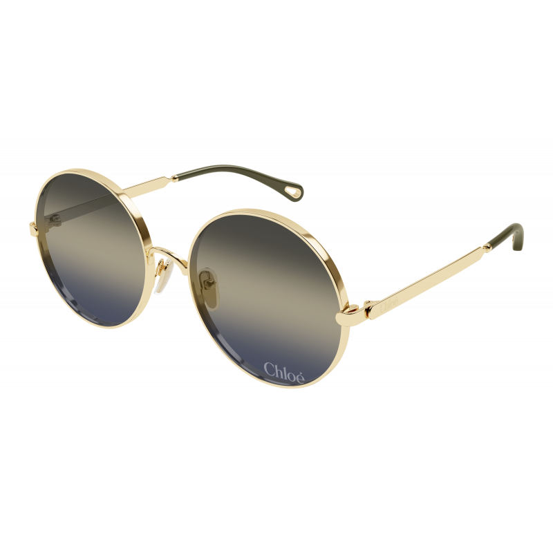 Sunglasses Chloé CH 0321 S- 004 Gold / Blue 59mm