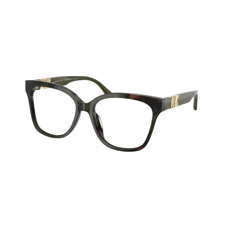 Eyeglasses Michael Kors MK 4203 U 3902 Olive Camo Tortoise / Demo 55mm