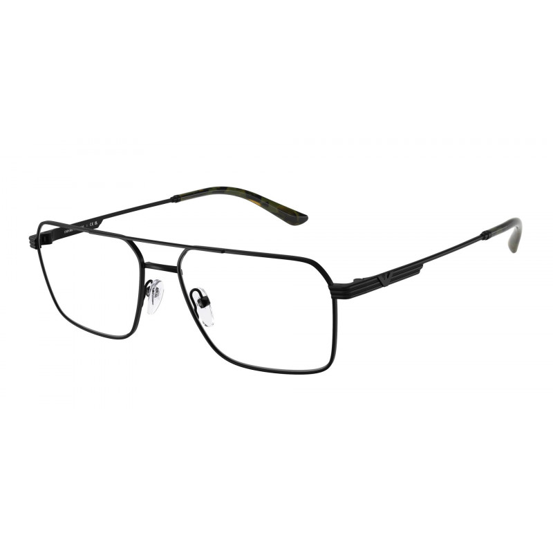 Eyeglasses Emporio Armani EA 1166 3001 Matte Black Demo Lens 57mm