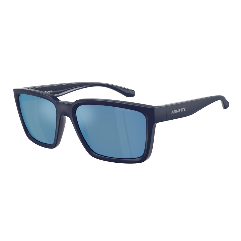 Sunglasses Arnette AN 4346 275922 Dark Blue Top Matte/Shiny / Grey Mirror Water Polar Policarbonate Polarized 57mm