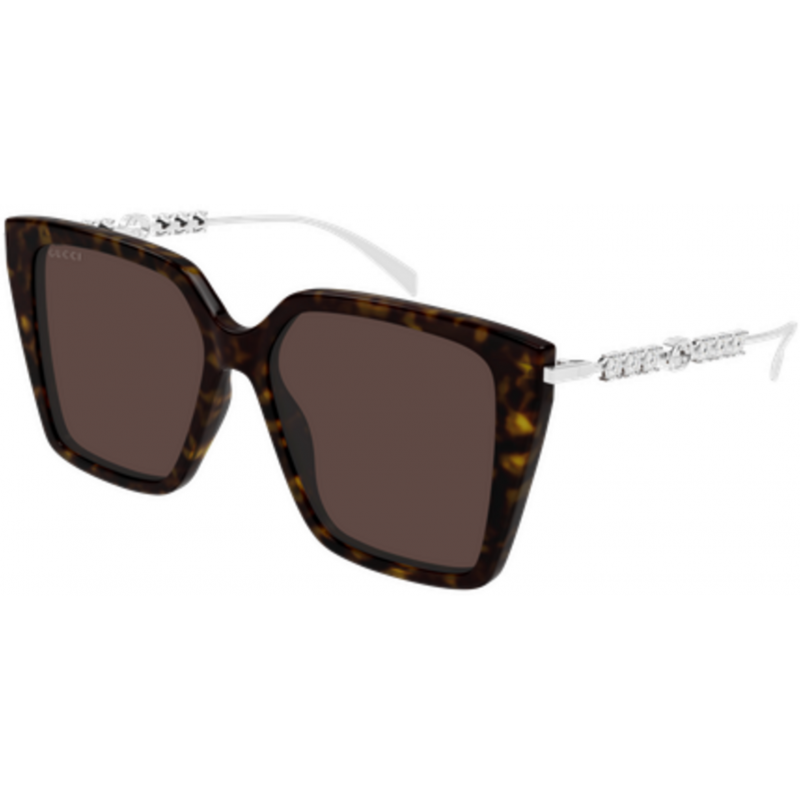 Sunglasses Gucci GG 1967 S- 003 Havana / Brown Silver 54mm