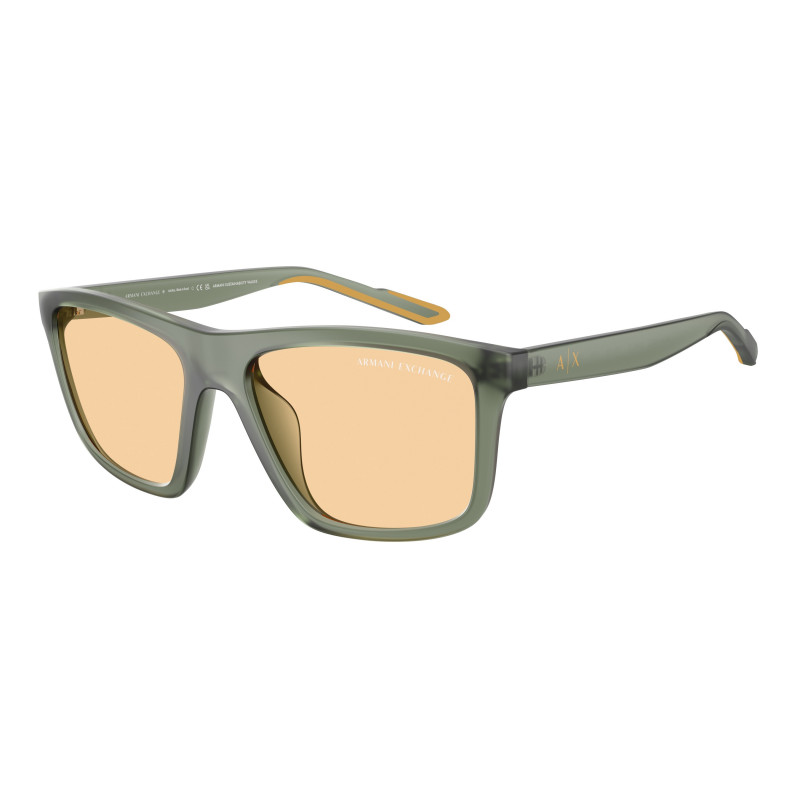 Sunglasses Armani Exchange AX 4149 SU 8362/7 Matte Opal Green / Orange Polyamide Standard