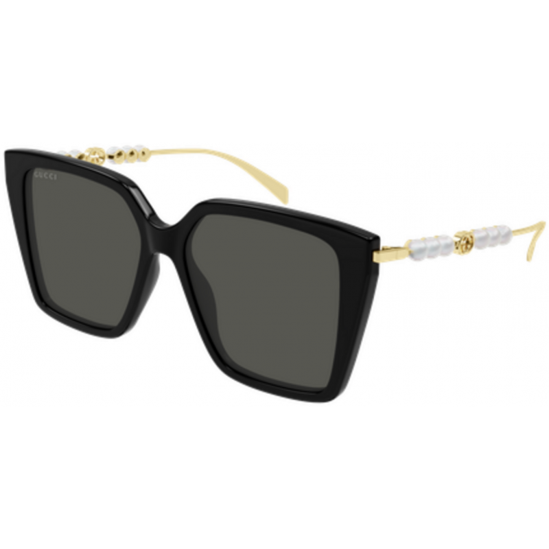 Sunglasses Gucci GG 1967 S- 001 Black / Grey Gold 54mm