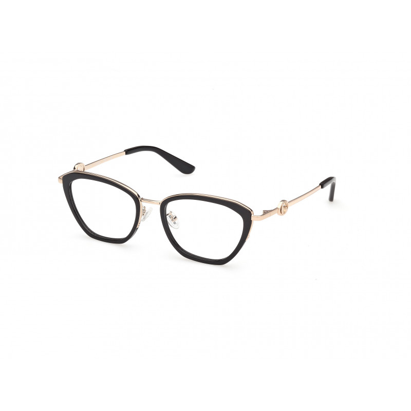 Eyeglasses Guess GU 50374 -D Asian fit 001 Shiny Black / 52mm