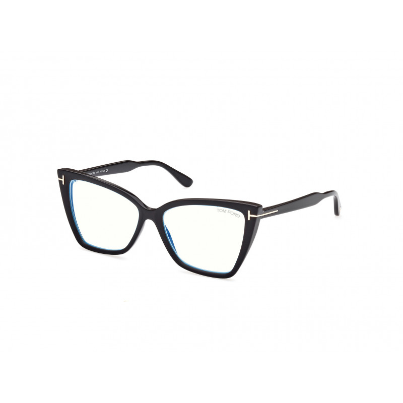 Eyeglasses Tom Ford FT 5844 -B 005 Matte Black Shiny 55mm